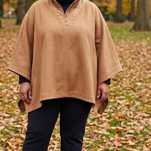 Tuckernuck Camel Quilted Jacket with Gold Accents